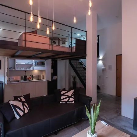 公寓 My Exclusive Cavour Loft Da Sogno A